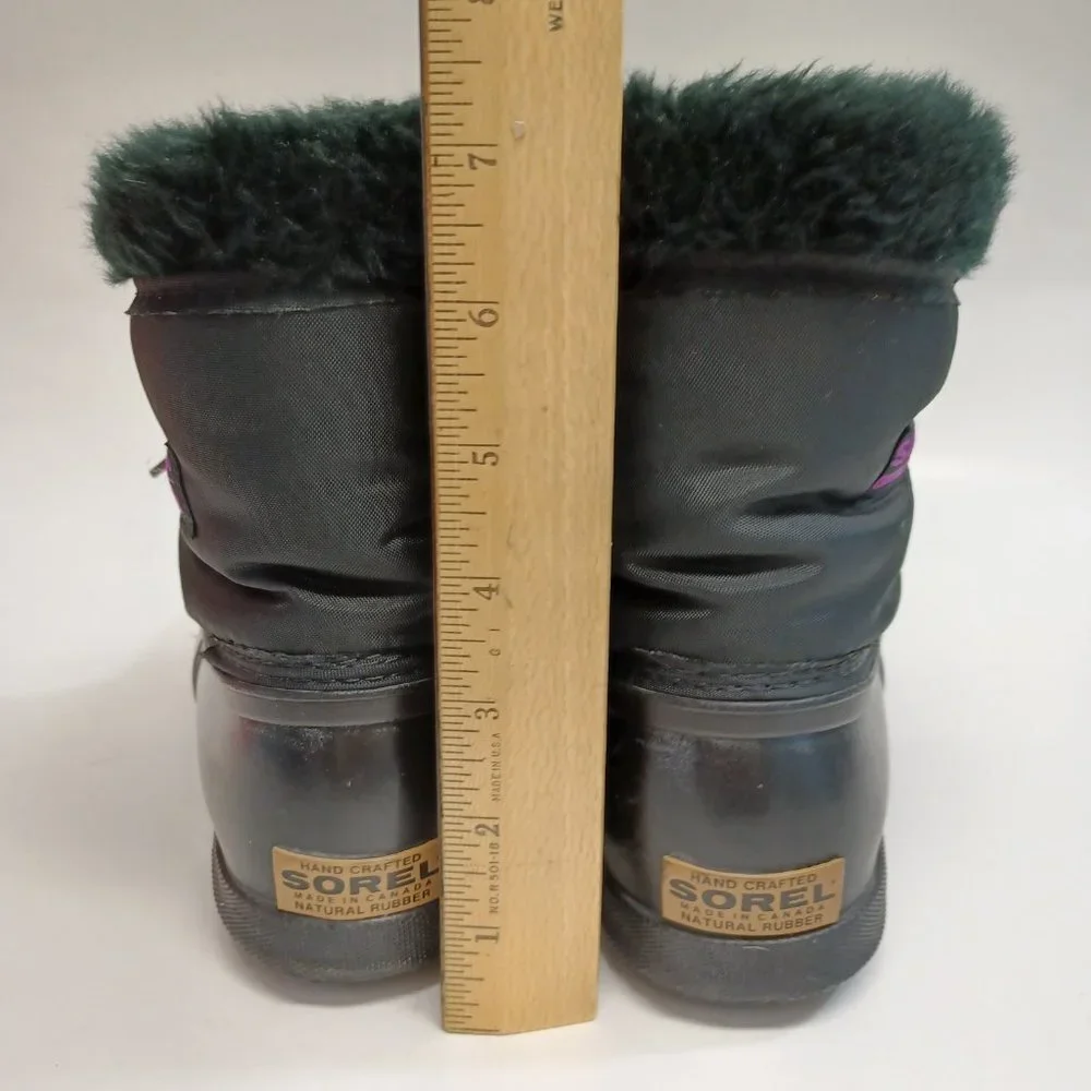 Sorel Boots Black Winter Snow Boots‎ Womens 7